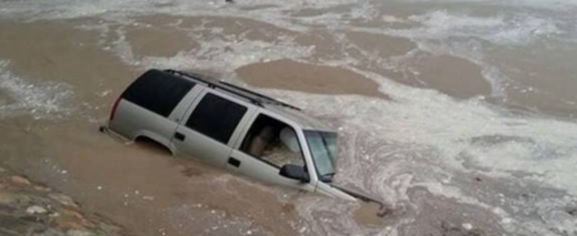 مصرع خمسة أشخاص غرقا بعد جرف سيول سيارة بضواحي تطوان