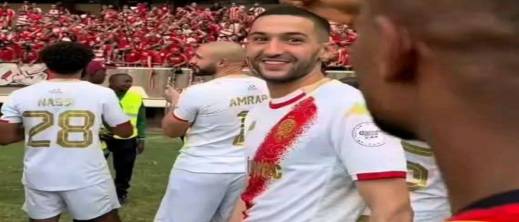 تنقيط جيد لحكيم زياش في فوز الوداد على نيروبي يونايتد