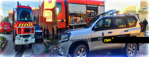 بن الطيب.. حريق مهول بحي الفرح يرعب الساكنة وتدخل للوقاية المدنية ينقذ الموقف