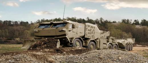 وصول شاحنات استرجاع تكتيكية جديدة لتعزيز قدرات الجيش المغربي