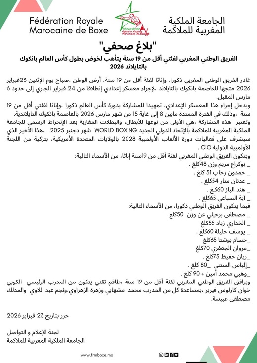 استدعاء مدرب نادي محمد علي بالناظور نجيم عبدلاوي للمنتخب الوطني لأقل من 19 سنة استدعاء مدرب نادي محمد علي بالناظور نجيم عبدلاوي للمنتخب الوطني لأقل من 19 سنة