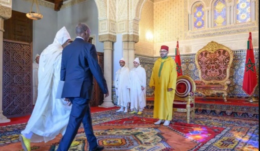 سفراء أجانب يقدمون أوراق اعتمادهم للملك محمد السادس سفراء أجانب يقدمون أوراق اعتمادهم للملك محمد السادس