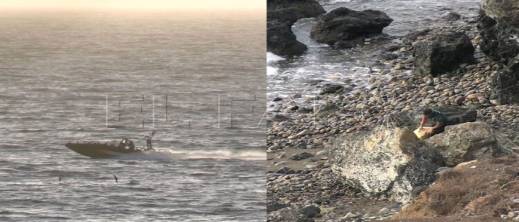 إحباط تهريب الحشيش عبر شاطئ “سارشال” بسبتة.. توقيف إسبانيين وغرق القارب