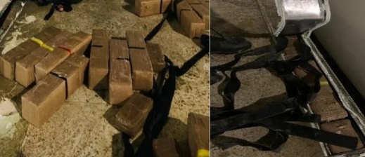 إحباط تهريب 490 كيلوغراما من المخدرات داخل شاحنة للنقل الدولي