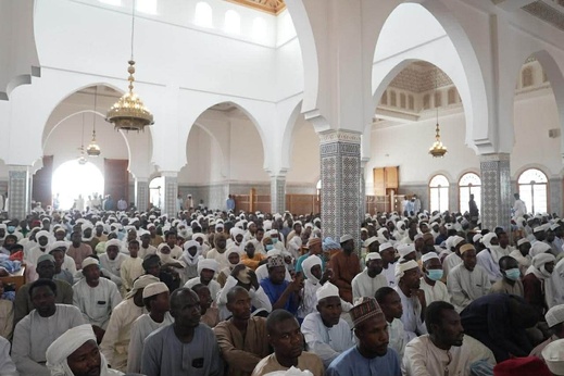 افتتاح مسجد محمد السادس في أنجامينا بحضور وفد مغربي وتشادي رفيع المستوى