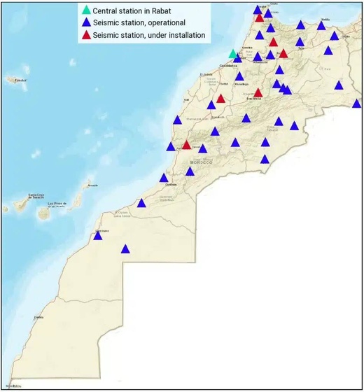 المغرب يعزز شبكة المراقبة الزلزالية بعد زلزال الحوز: 36 محطة رقمية و10 حساسات جديدة المغرب يعزز شبكة المراقبة الزلزالية بعد زلزال الحوز: 36 محطة رقمية و10 حساسات جديدة