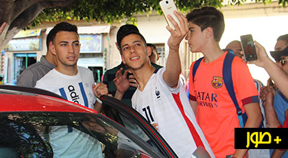 بالصور.. هذا ما قام به لاعب برشلونة منير الحدادي مع عائلته بالناظور قبل العودة إلى مليلية بالصور.. هذا ما قام به لاعب برشلونة منير الحدادي مع عائلته بالناظور قبل العودة إلى مليلية