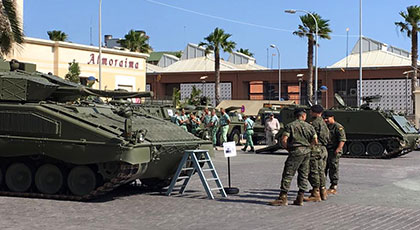 بالصور.. مليلية تنظم معرضا لمعدات عسكرية شاركت في قتل الريفيين خلال فترة الاستعمار بالصور.. مليلية تنظم معرضا لمعدات عسكرية شاركت في قتل الريفيين خلال فترة الاستعمار