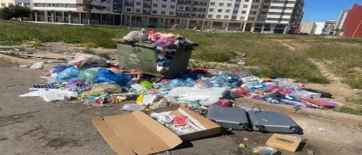 حي المطار بالناظور.. أزمة أزبال تهدد سمعة أحد أرقى الأحياء