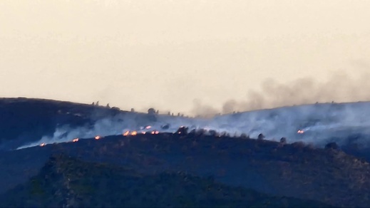 ألسنة اللهب تلتهم الغابات بالدريوش.. هل كانت “نزهة” وراء الحريق؟