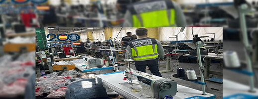 توقيف مشغلين وفض ورشة نسيج توظف عمالا مغاربة دون عقود عمل  في فالنسيا