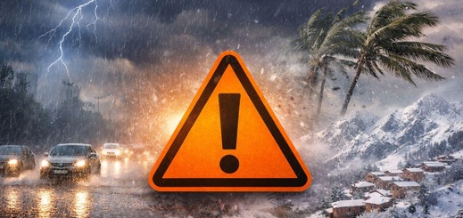 نشرة إنذارية..رياح قوية وزخات رعدية وثلوج تغطي المغرب نشرة إنذارية..رياح قوية وزخات رعدية وثلوج تغطي المغرب