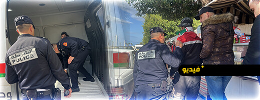 أمن الناظور يشل حركة مرشح للهجرة حاول الاعتداء على السلطات بسكين