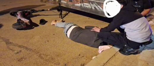 حادث "تروتينيت" بزايو يرسل قاصرا إلى مستشفى الناظور في حالة "غيبوبة"