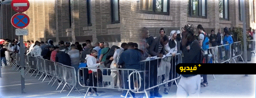5500 طلب يوميا.. آلاف المهاجرين يبيتون أمام البلديات بإسبانيا لتسوية أوضاعهم