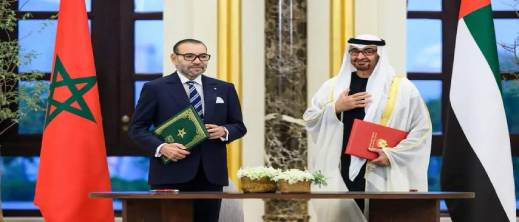 تفاصيل الاتصال الهاتفي بين الملك محمد السادس والشيخ محمد بن زايد آل نهيان اليوم الأربعاء