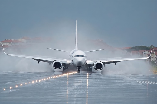 ارتطام قوي وانحراف عن المسار.. رحلة ألمانيا تنجو من "اصطدام وشيك" بمدرج مطار العروي