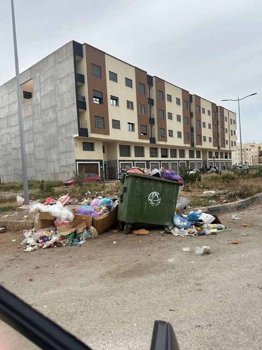 صور صادمة من حي المطار بالناظور.. أزمة نظافة تُغضب السكان