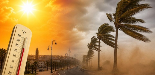 طقس الأحد.. حرارة مرتفعة ورياح قوية تضرب عدة مناطق طقس الأحد.. حرارة مرتفعة ورياح قوية تضرب عدة مناطق