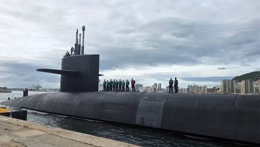 ظهور نادر لغواصة أمريكية نووية قرب المغرب وإسبانيا