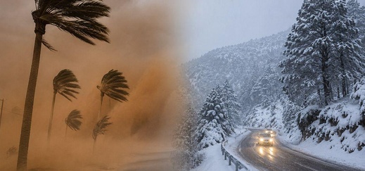 نشرة إنذارية.. رياح قوية وثلوج مرتقبة بعدد من مناطق المغرب
