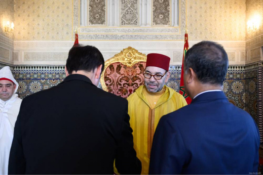 جلالة الملك يستقبل بالرباط عددا من السفراء الأجانب جلالة الملك يستقبل بالرباط عددا من السفراء الأجانب