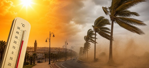 ارتفاع درجات الحرارة وأجواء حارة بعدد من مناطق المغرب ارتفاع درجات الحرارة وأجواء حارة بعدد من مناطق المغرب