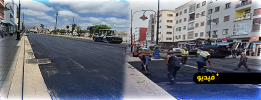 ورش إعادة التأهيل يتسارع بالناظور.. شارع الحسن الثاني في ثوبه الجديد قريبا ورش إعادة التأهيل يتسارع بالناظور.. شارع الحسن الثاني في ثوبه الجديد قريبا