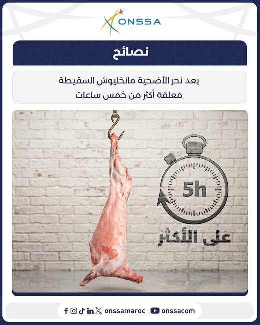 بسبب لهيب الصيف وموجة الحر.. تظليل "السقيطة" ضرورة، و"أونسا" تحذر من ترك الأضحية معلقة لأزيد من 5 ساعات