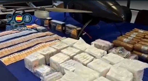 الشرطة الإسبانية تفكك شبكة لتهريب المخدرات بطائرات مسيّرة بين المغرب وفرنسا