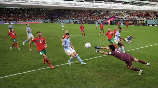 مدافع إسباني يتوقع مواجهة المغرب وإسبانيا في نهائي كأس العالم مدافع إسباني يتوقع مواجهة المغرب وإسبانيا في نهائي كأس العالم