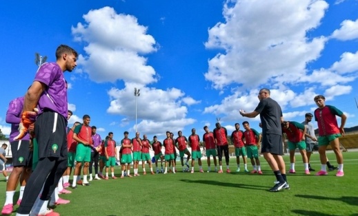 حصتان تدريبيتان تجهزان المنتخب المغربي لمباراة هولندا
