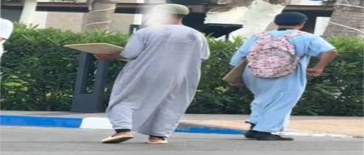 استغلال الرموز الدينية في التسول يقود إلى تدخل عاجل للسلطات بمدينة الناظور