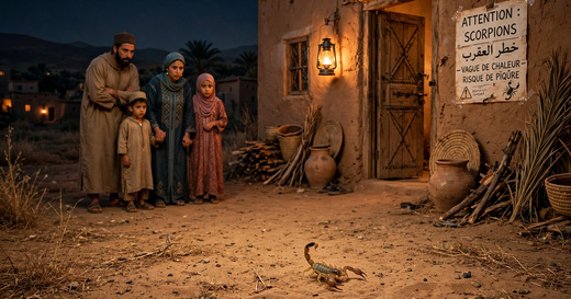 أربع حالات لسع عقارب في ليلة واحدة بحاسي بركان أربع حالات لسع عقارب في ليلة واحدة بحاسي بركان