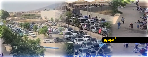 إغلاق معبر بني أنصار يدخل يومه الثاني ويبقي آلاف مسافري 