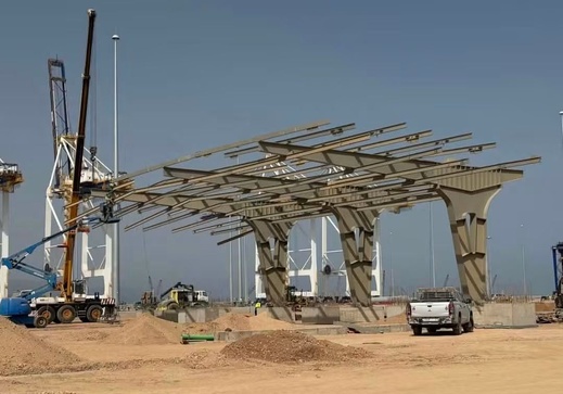 المحطة الشرقية للحاويات بميناء الناظور غرب المتوسط تدخل مرحلة جديدة من الإنجاز