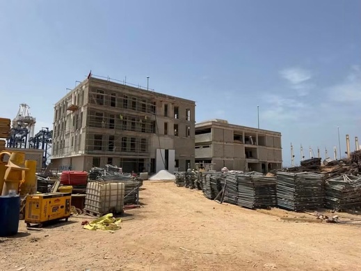 المحطة الشرقية للحاويات بميناء الناظور غرب المتوسط تدخل مرحلة جديدة من الإنجاز