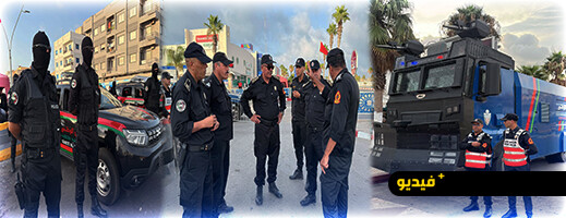 استنفار أمني ببني أنصار.. تعزيزات مكثفة على الشريط الحدودي وترتيبات مشددة بمختلف النقاط الحساسة