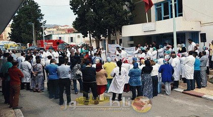 نقابات الصحة بالناظور تدق ناقوس الخطر وتطالب وزارة الصحة بتوفير الموارد البشرية ويتوعدون الوردي بالتصعيد نقابات الصحة بالناظور تدق ناقوس الخطر وتطالب وزارة الصحة بتوفير الموارد البشرية ويتوعدون الوردي بالتصعيد