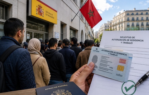 المهاجرون المغاربة يتصدرون المستفيدين من التسوية الاستثائية بإسبانيا المهاجرون المغاربة يتصدرون المستفيدين من التسوية الاستثائية بإسبانيا
