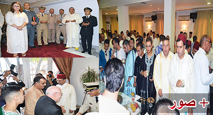 عامل إقليم الناظور السيد مصطفى العطّار يستقبل التّهاني بمناسبة عيد الفطر المُبارك عامل إقليم الناظور السيد مصطفى العطّار يستقبل التّهاني بمناسبة عيد الفطر المُبارك