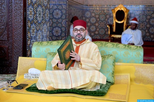 جلالة الملك يترأس اليوم بالرباط حفلا دينيا بمناسبة الذكرى 28 لوفاة الحسن الثاني