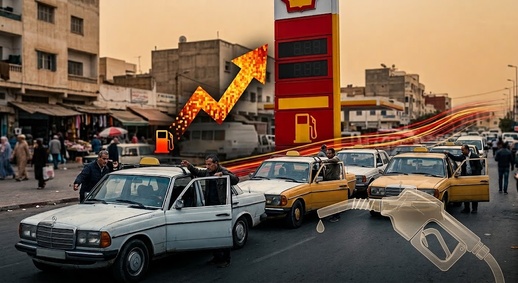 بسبب ارتفاع أسعار المحروقات.. مهنيو "الطاكسيات" بالدريوش يهددون بالاحتجاج ويناقشون مراجعة التعريفة بسبب ارتفاع أسعار المحروقات.. مهنيو "الطاكسيات" بالدريوش يهددون بالاحتجاج ويناقشون مراجعة التعريفة
