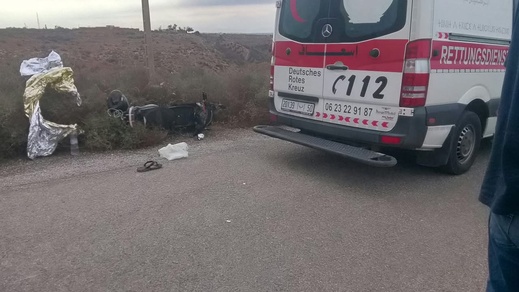حادث سير بأركمان يرسل 