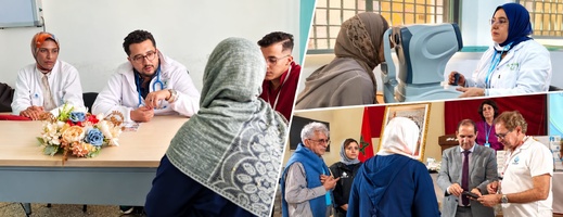 من طب العيون إلى القلب والطب النفسي.. قافلة صحية لفائدة نزلاء السجن المحلي بالناظور