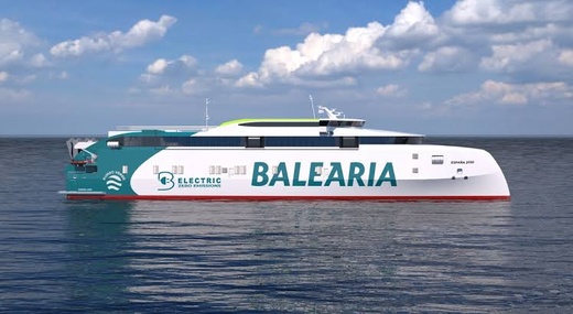 "باليريا" تعلن إطلاق أول عبارة كهربائية بين أوروبا وإفريقيا عبر طنجة وطريفة