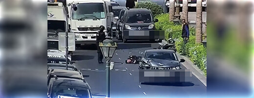 سائق مخمور يدهس شرطيا دراجا مرتين قبل أن يلوذ بالفرار بأكادير