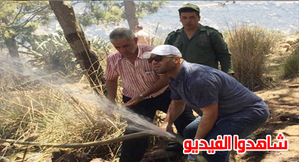 حوليش ينتقل إلى غابة كوركو ويساهم في إخماد الحريق بحضور عامل الناظور ووالي الجهة حوليش ينتقل إلى غابة كوركو ويساهم في إخماد الحريق بحضور عامل الناظور ووالي الجهة
