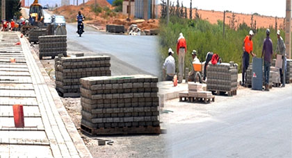 بعد شكاية مجلس المدينة.. المقاولة المكلّفة بأشغال تهيئة مدخل مدينة بن الطيب تستأنف عملها بعد شكاية مجلس المدينة.. المقاولة المكلّفة بأشغال تهيئة مدخل مدينة بن الطيب تستأنف عملها