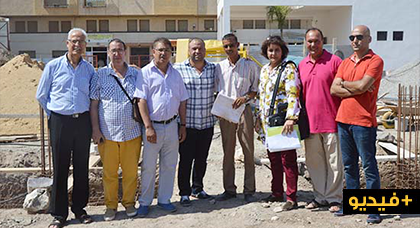 بالصور.. تجمع أبناء الجالية الناظورية بألمانيا يلتقون حوليش ويزورون المشاريع الصحية ويؤكدون دعمهم لها 